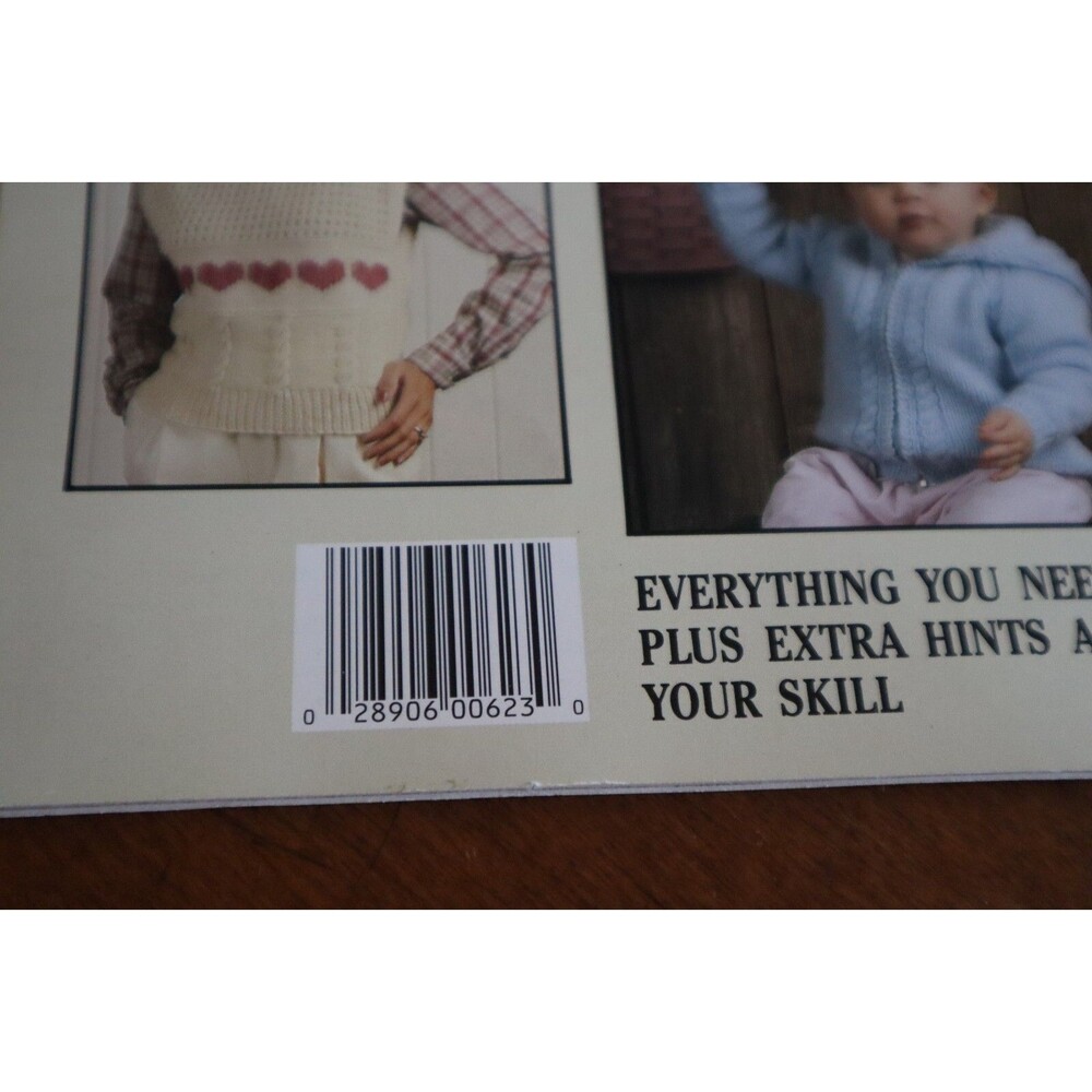 THE ALL NEW TEACH YOURSELF TO KNIT Evie Rosen Leisure Arts Booklet #623 Vintage - Picture 3 of 8